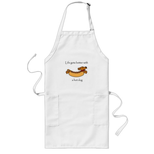 Tablier Long Hotdog Apron (Devant)