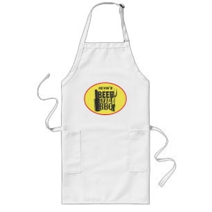 Tablier Long Humour Barbecue Jardin Queue de grillades Maître d
