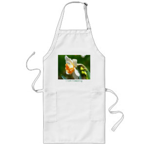 Tablier Long I Love Gardening Daffodil Apron