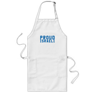 Tablier Long Israélien fier