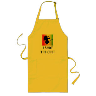 Tablier Long J'Ai Tiré Le Chef Reggae Rasta Standard Apron