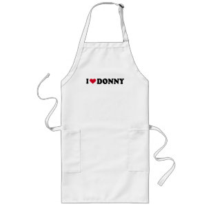 TABLIER LONG J'AIME DONNY