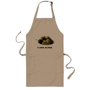 Tablier Long J'aime les olives