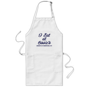 Tablier Long Je mange à l'aire de repos d'Ossie
