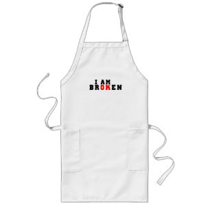 Tablier Long Je suis cassé, ça va