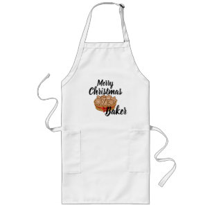 Tablier Long Joyeux Noël Baker Apron