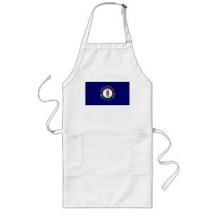 Tablier Long Kentucky : Drapeau d'État américain du Commonwealt
