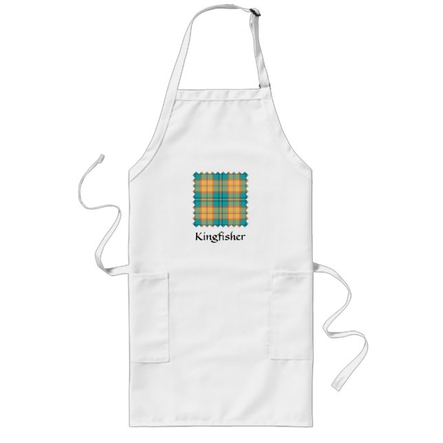Tablier Long Kingfisher Tartan Apron (Devant)