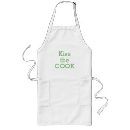 TABLIER LONG KISS THE COOK APRON