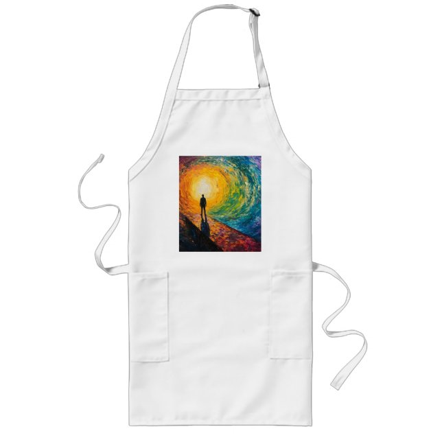 Tablier Long Le bord de la dimension (Devant)