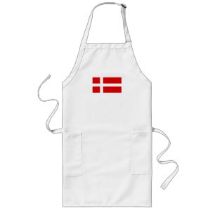 Tablier Long Le drapeau du Danemark