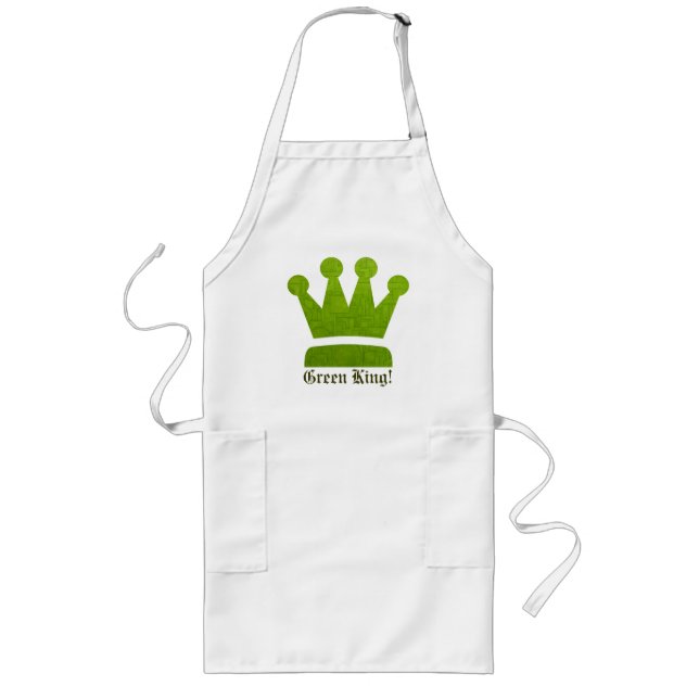 Tablier Long Le roi vert Apron ! (Devant)