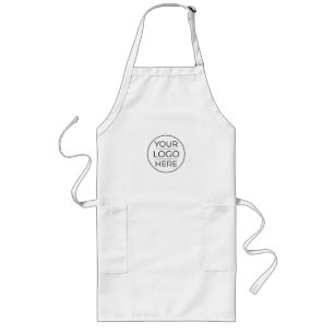 Tablier Long Logo de marque d'entreprise moderne