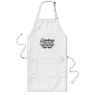 Tablier Long Long Apron - Cuisine de Granma - bonne cuisine ser