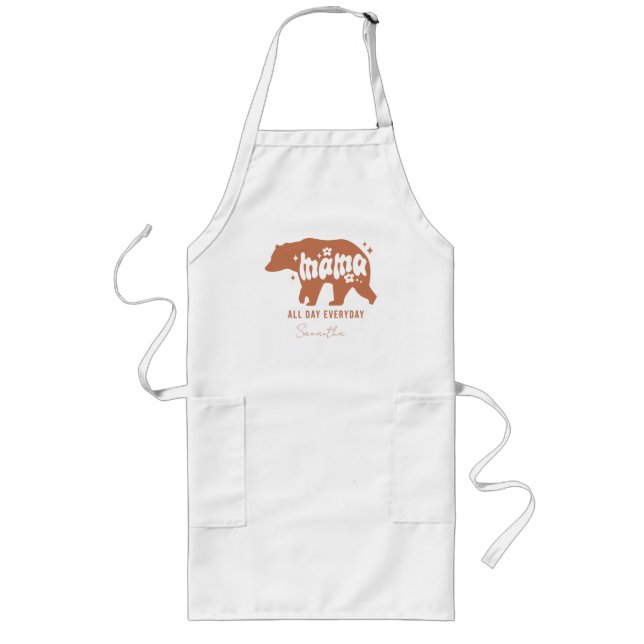 Tablier Long Mama Bear (Devant)