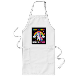Tablier Long Maternelle me voilà Licorne Rentrée scolaire