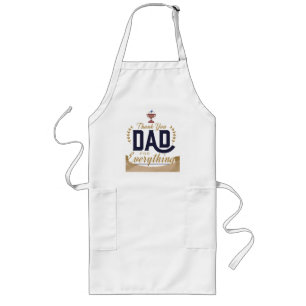 Tablier Long Meilleur Papa – Conception Merci
