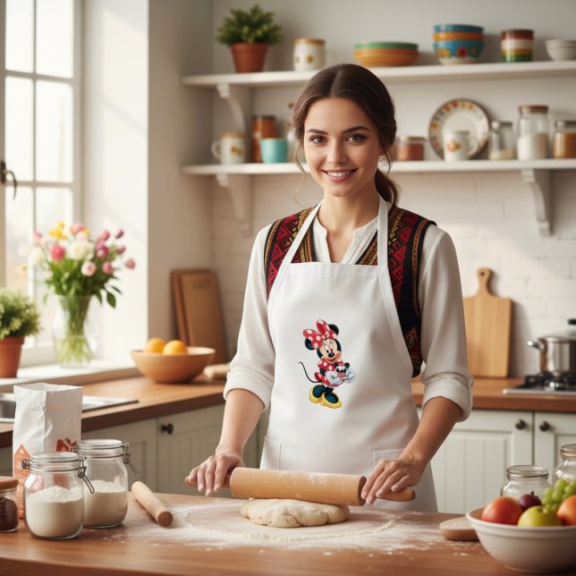 Tablier Long Minnie Long Apron (Créateur téléchargé)