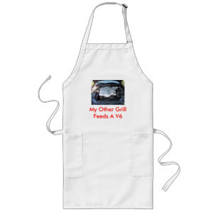 Tablier Long Mon autre gril alimente un V6