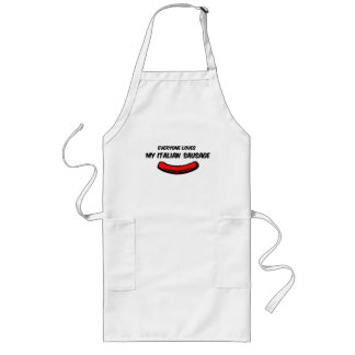 Tablier Long Mon saucisson Italien amusant barbecue Apron