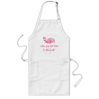 Tablier Long Né pour le Flamant rose Stand Out