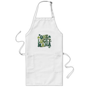 Tablier Long One Lucky Mama Retro St Patrick’s Day