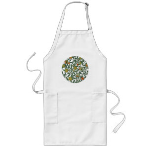 Tablier Long Papier peint Grenade de William Morris