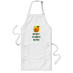 Tablier Long Paprika Jaune