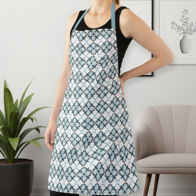 Tablier Long Patterned Apron for Women & Men (Créateur téléchargé)