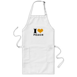 Tablier Long Peach lover