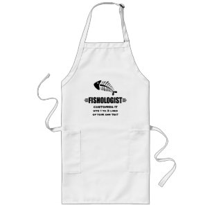 Tablier Long Pêche amusante