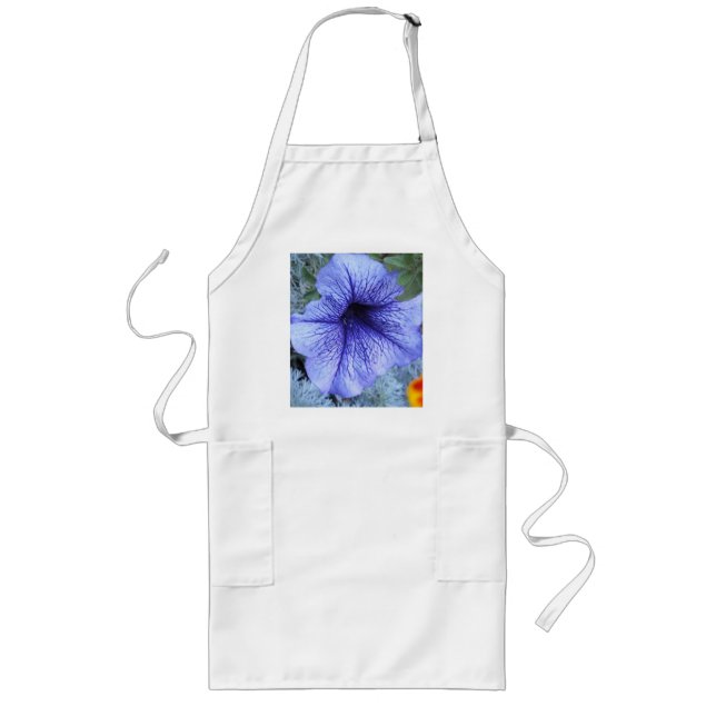 Tablier Long Petunia pourpre (Devant)