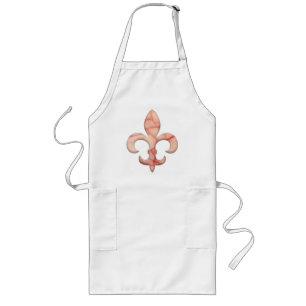 Tablier Long Pierre 3 de Fleur de lis Faux