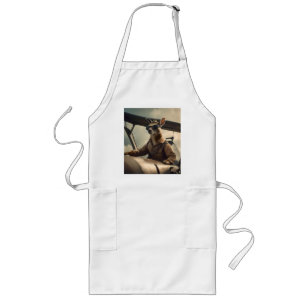 Tablier Long Pilote de kangourou australien,