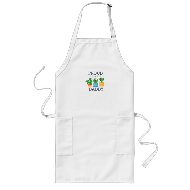 Tablier Long Plante Daddy Long Apron (Devant)