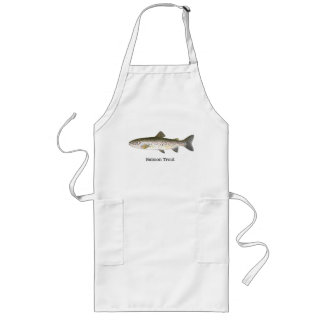 Tablier Long Poissons de truite saumonée