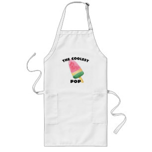 Tablier Long Punny Papa Apron avec poches : Recette de nourritu