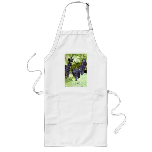 Tablier Long Raisins pourpres (Devant)