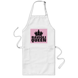 TABLIER LONG RAVIOLI QUEEN KITCHEN APRON