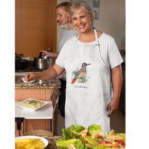 Tablier Long Roadrunner en aquarelle dynamique