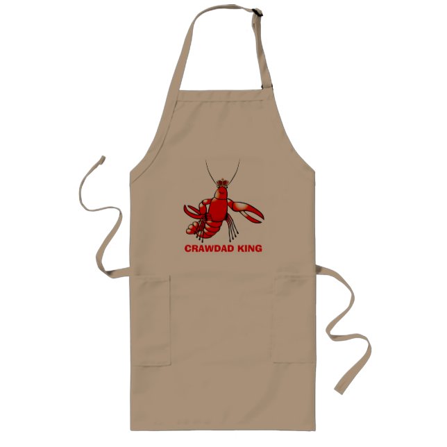 Tablier Long Roi de Crawdad (Devant)
