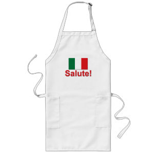 Tablier Long Salut italien ! (Acclamations !)