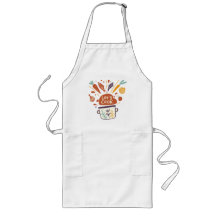 Scène Whimsical Kitchen avec "Let’s Cook" Texte -