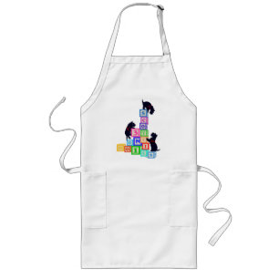 Tablier Long Scottie Blocks ! !