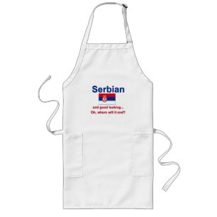 Tablier Long Serbe beau