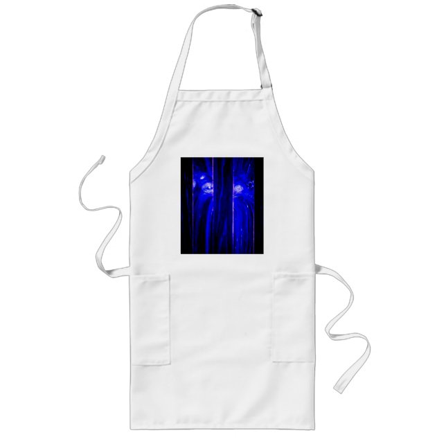Tablier Long Shimi violet v2 Yeti Face (Devant)