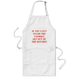 Tablier Long Si vous ne supportez pas le paprika Apron