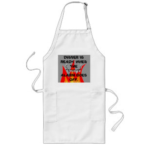 Tablier Long "Smokin chaud "