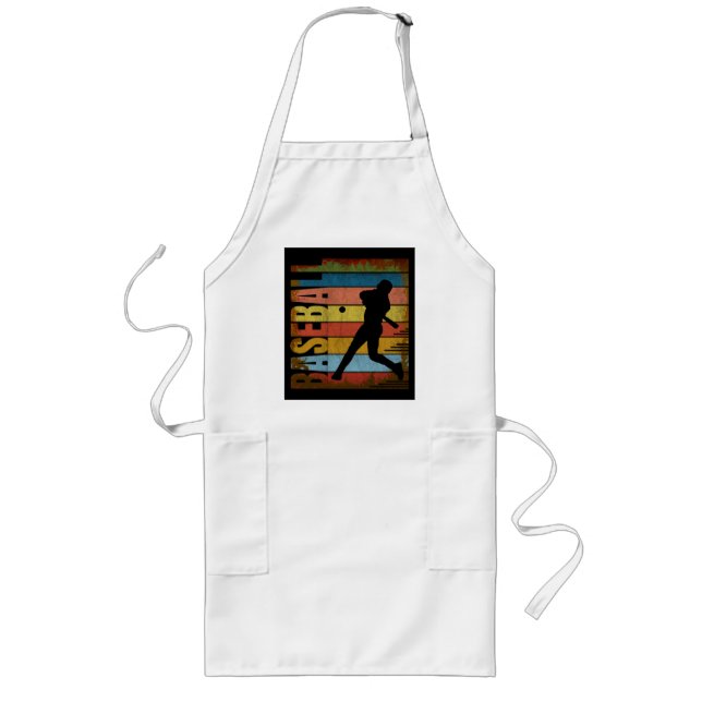TABLIER LONG STYLE BASEBALL VINTAGE (Devant)