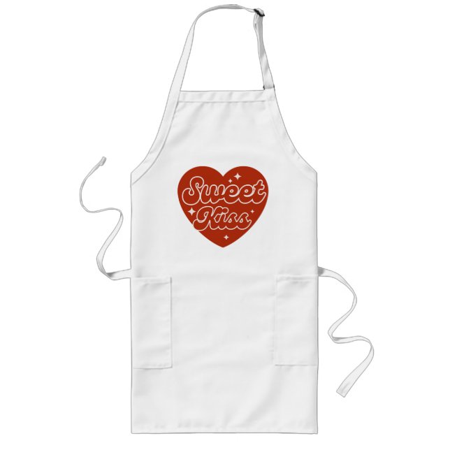 Tablier Long Sweet Kiss Long Apron (Devant)